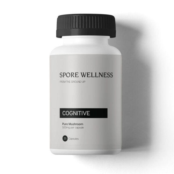 Spore Wellness - Microdose Capsules - Cognitive - 25 Capsules (500mg per cap) | Buy Shrooms Canada