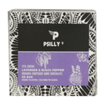 Psilly - Dark Chocolate Bar - Lavender & Black Pepper | Buy Shrooms Canada