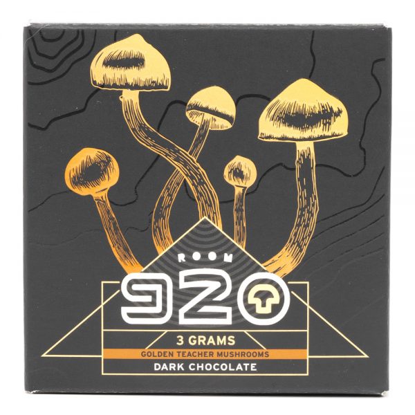 Room 920 – Mushroom Chocolate Bar - Dark Chocolate - 3 Grams | Buy Shrooms Canada