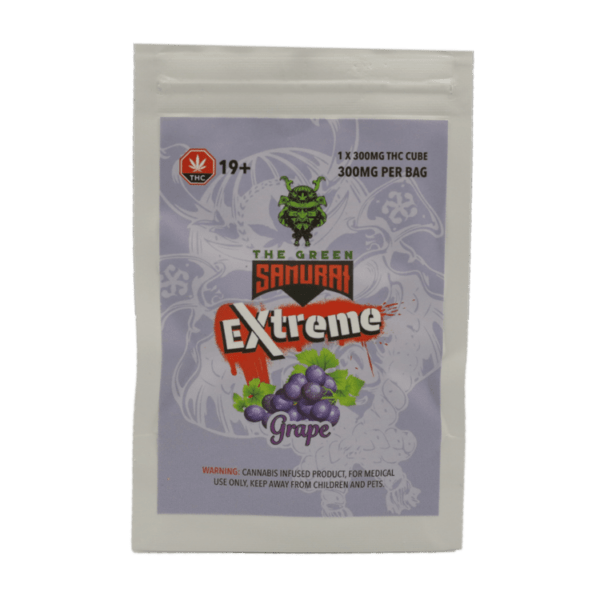 Green Samurai Extreme - Grape Gummy 300mg THC | Buy Shrooms Canada