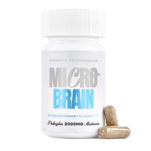 Euphoria Psychedelics – Micro Brain Capsules - (100mg X 20 Capsules) | Buy Shrooms Canada
