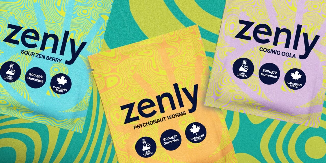 Zenly - LSD Gel Tabs - 600ug (100ug per tab) | Buy Shrooms Canada